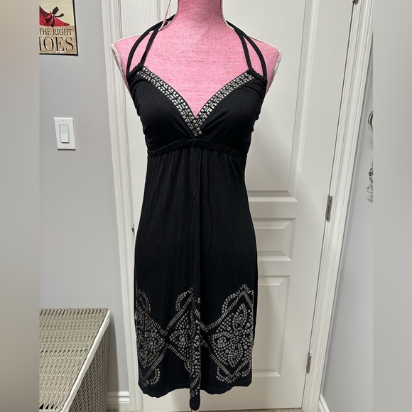 Le Chateau Black Halter dress - Picture 1 of 7